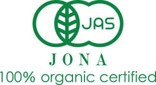 JAS 100% organic certified